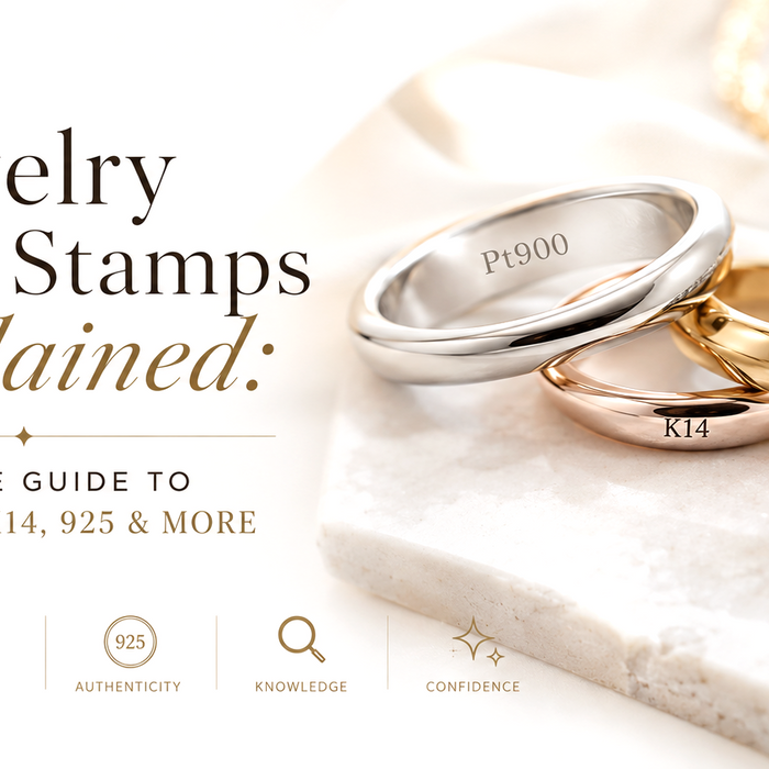 Jewelry Metal Stamps Explained: A Simple Guide to Pt900, K18, K14, 925 & More