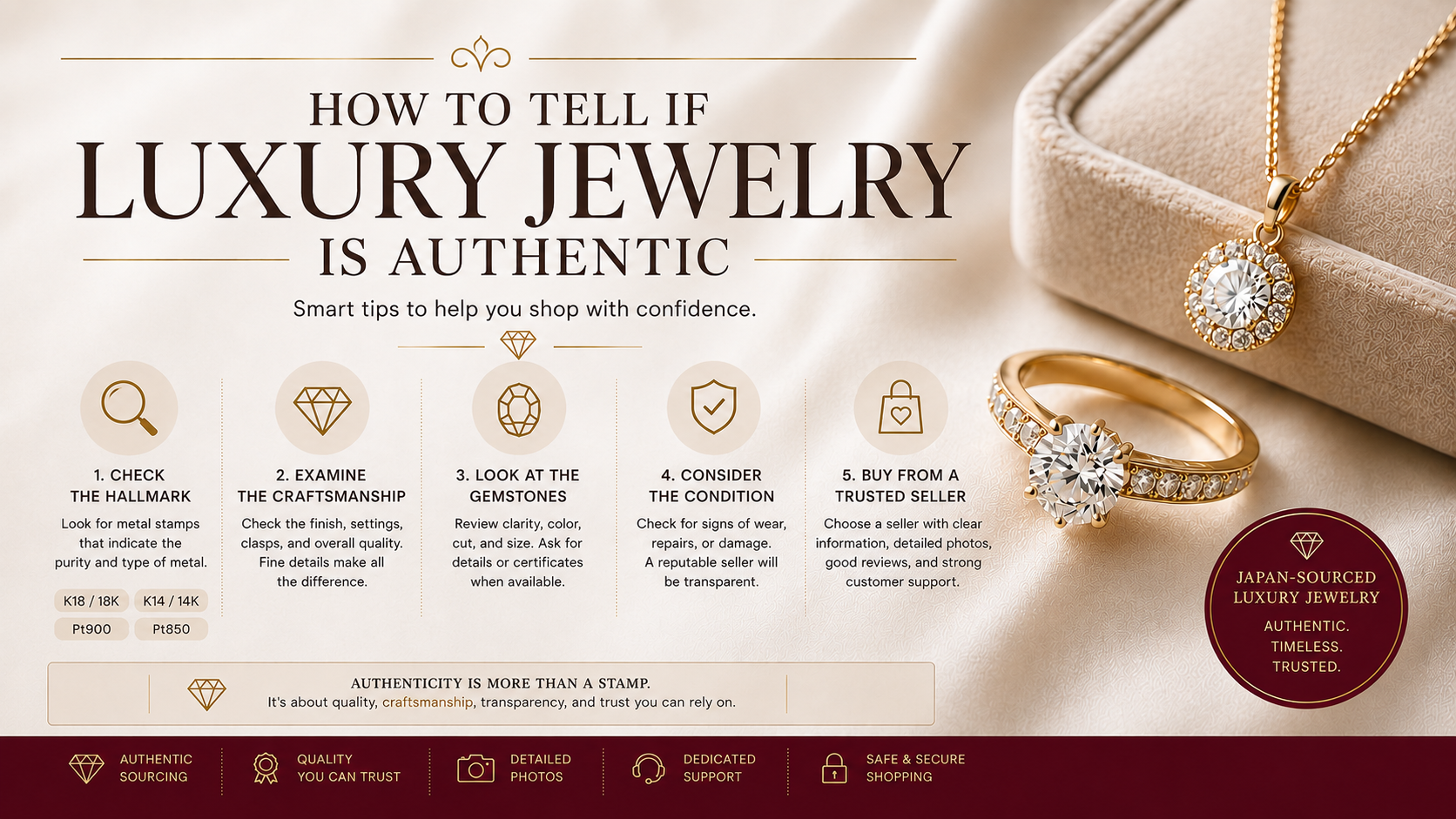 How to Tell If Luxury Jewelry Is Authentic