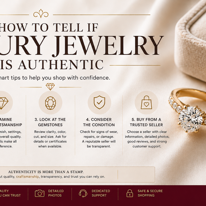 How to Tell If Luxury Jewelry Is Authentic