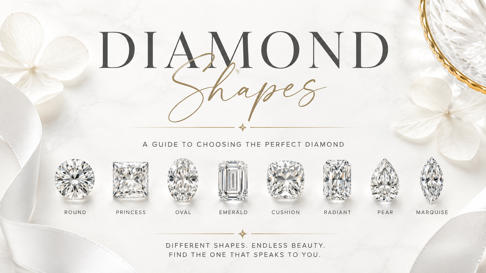 Diamond Shapes Explained: Which One Matches Your Style?