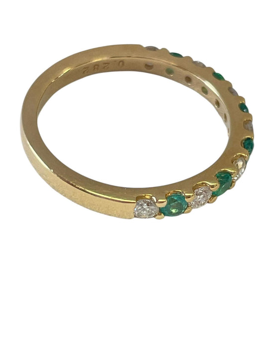 NO BRAND Emerald Diamond Ring