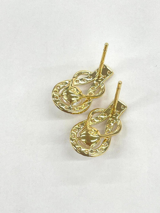 NO BRAND Pearl Diamond Earrings