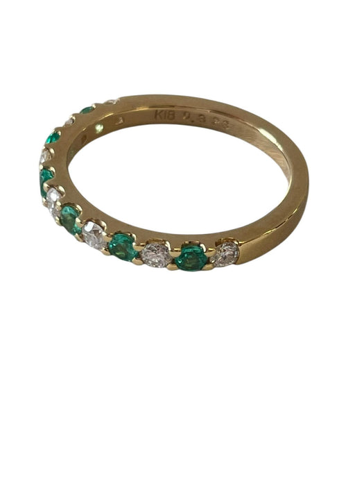 NO BRAND Emerald Diamond Ring