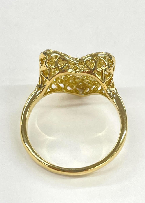NO BRAND Heart Diamond Ring