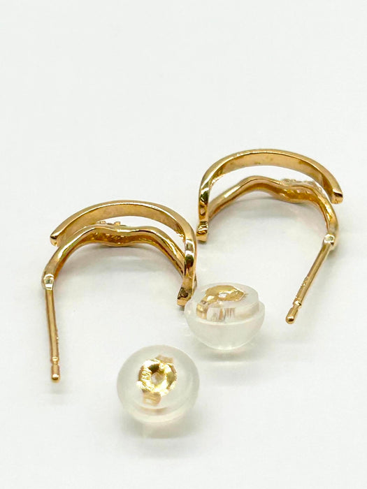 NO BRAND Diamond Earrings