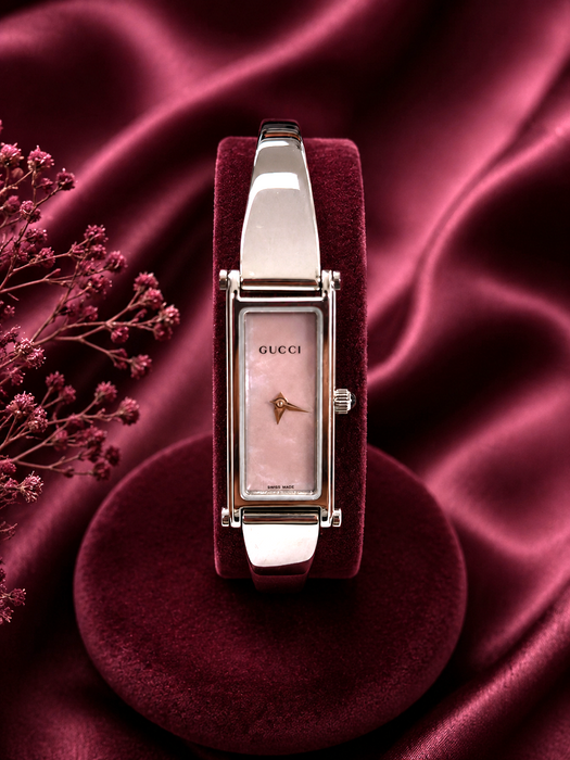 GUCCI Pink Face Ladies Watch