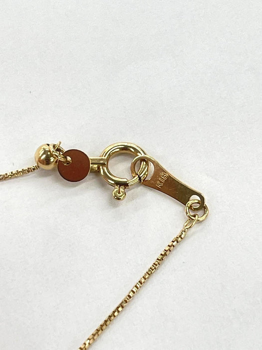 NO BRAND Pear Diamond Necklace