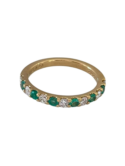 NO BRAND Emerald Diamond Ring