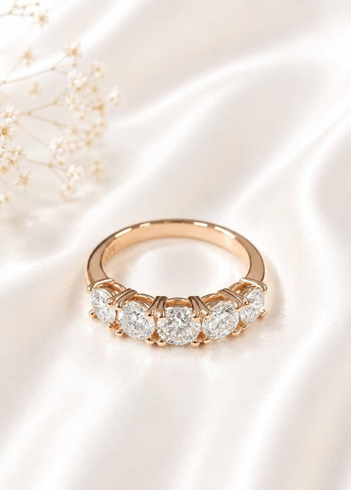 NO BRAND 5P Diamond Ring