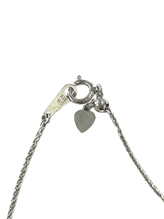 NO BRAND Sapphire Diamond Necklace