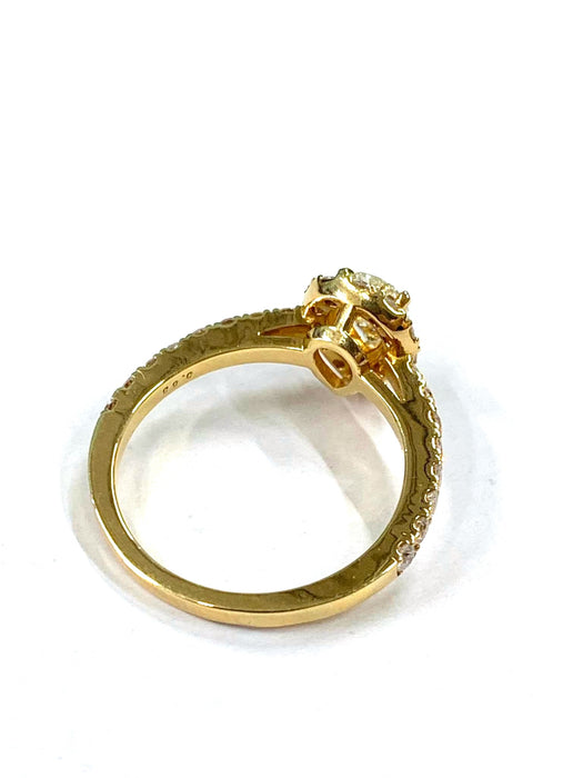 NO BRAND Pear Shape Diamond Ring