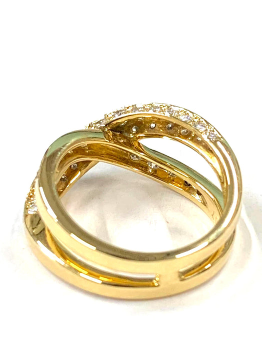 NO BRAND Cluster Diamond Ring
