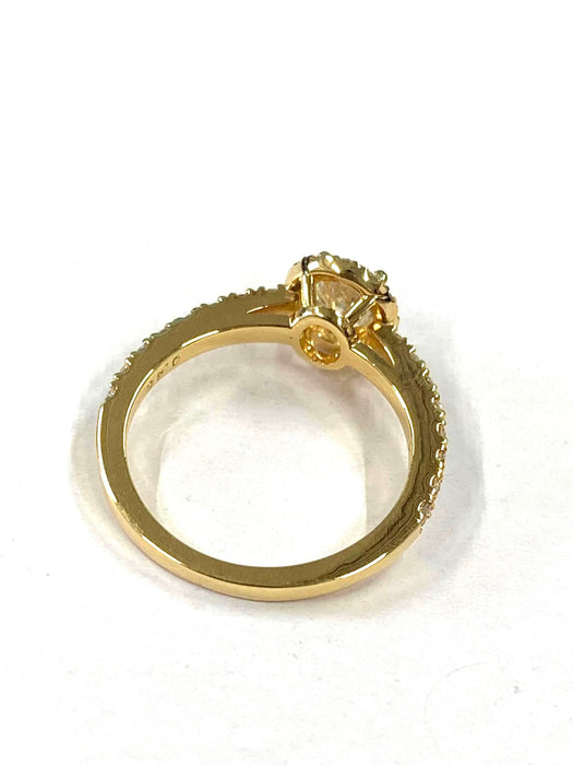 NO BRAND Oval Diamond Ring