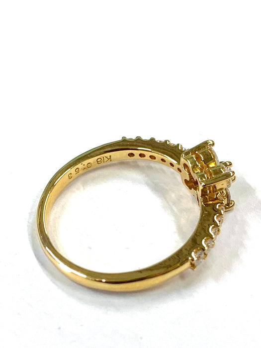 NO BRAND Clover Diamond Ring
