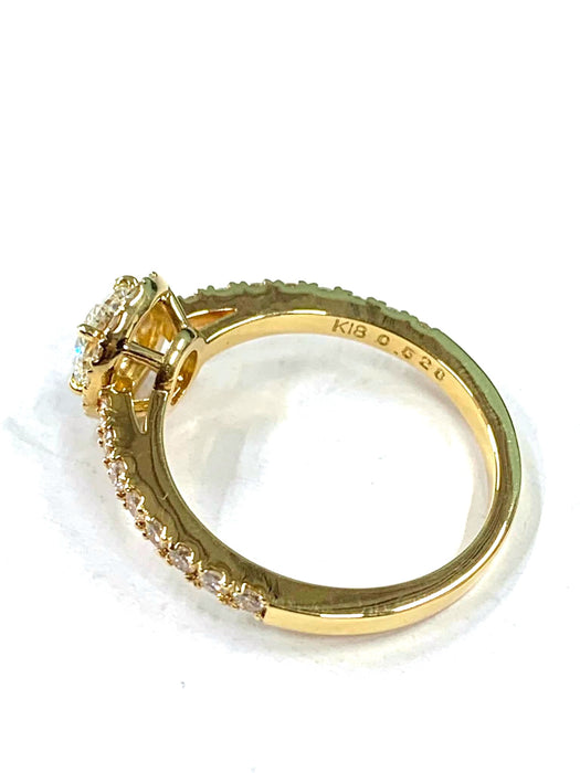 NO BRAND Oval Diamond Ring