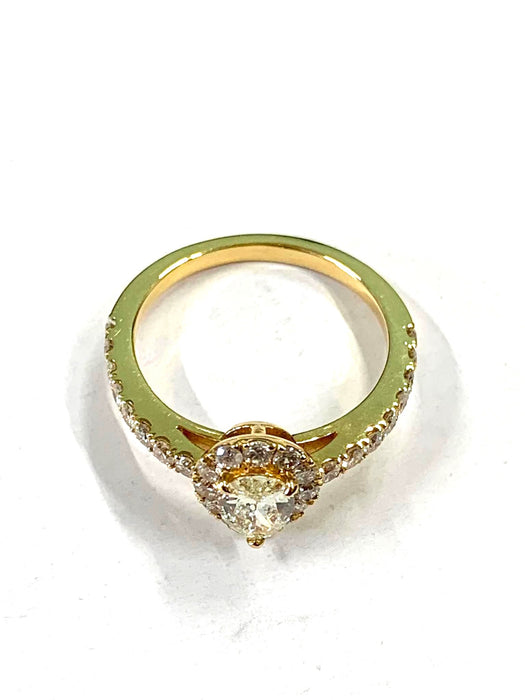 NO BRAND Pear Shape Diamond Ring