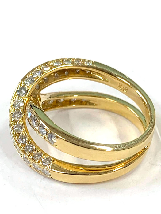 NO BRAND Cluster Diamond Ring