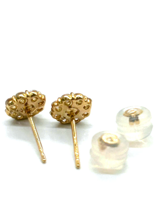 NO BRAND Rositas Ruby Diamond Earrings