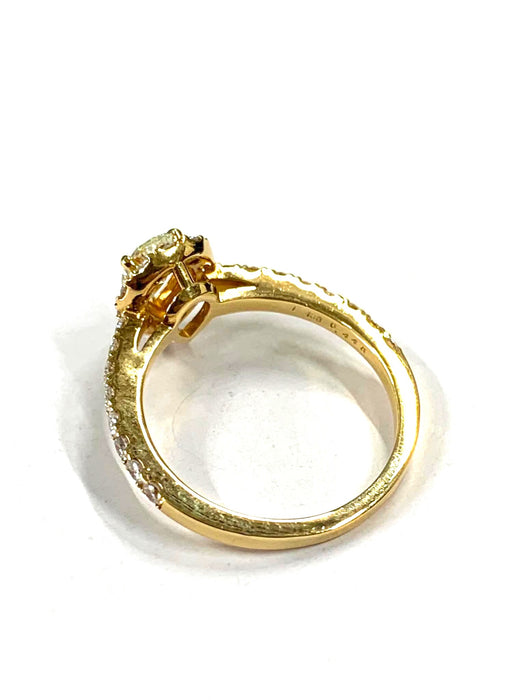 NO BRAND Pear Shape Diamond Ring