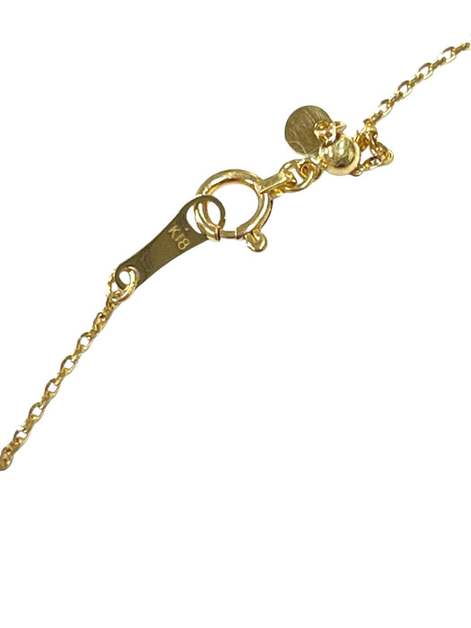 NO BRAND Smile Diamond Necklace