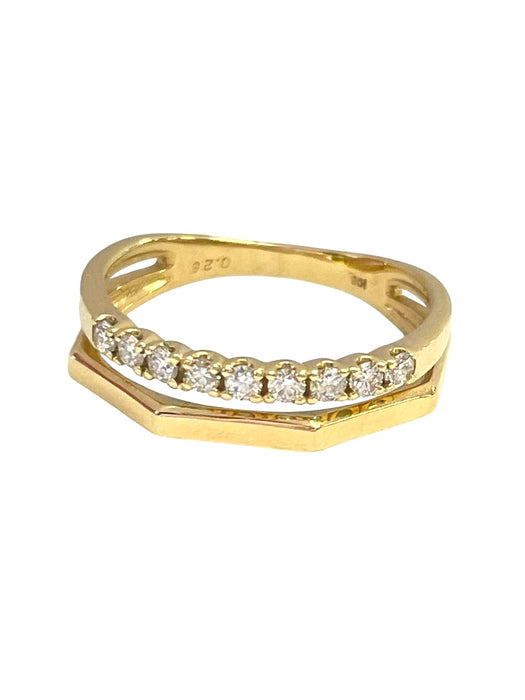 NO BRAND 9P Diamond Ring