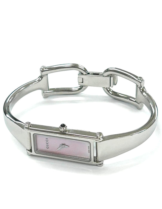 GUCCI Pink Face Ladies Watch