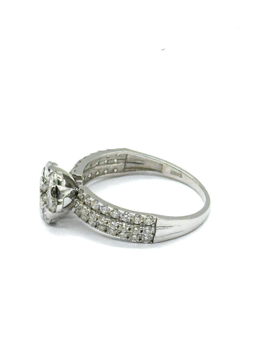NO BRAND Cluster Diamond Ring