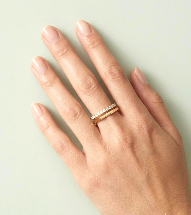 NO BRAND 9P Diamond Ring