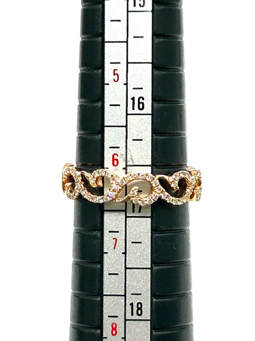 NO BRAND Heart Diamond Ring