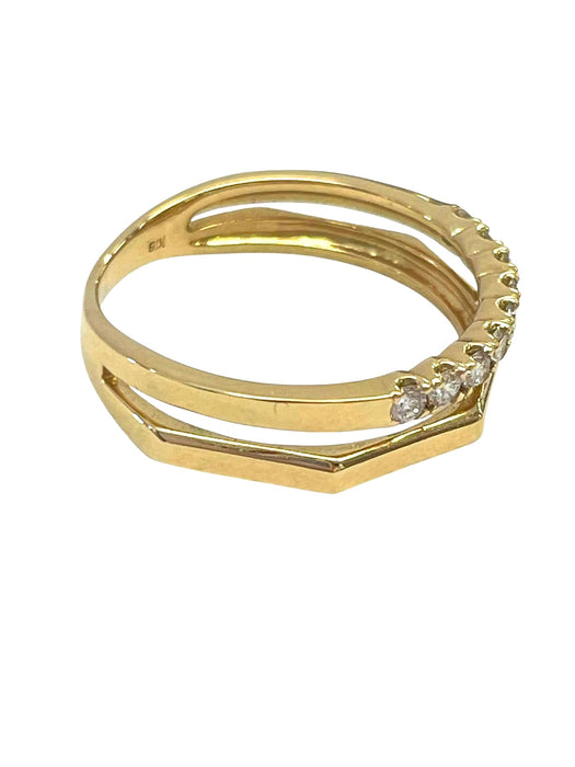 NO BRAND 9P Diamond Ring