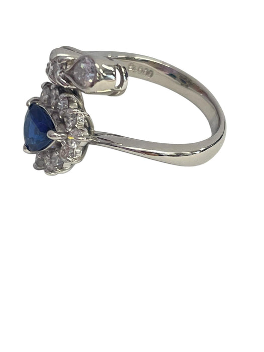 NO BRAND Sapphire Diamond Ring
