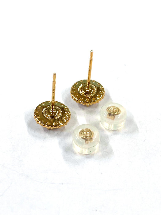 NO BRAND Cluster Diamond Stud Earrings