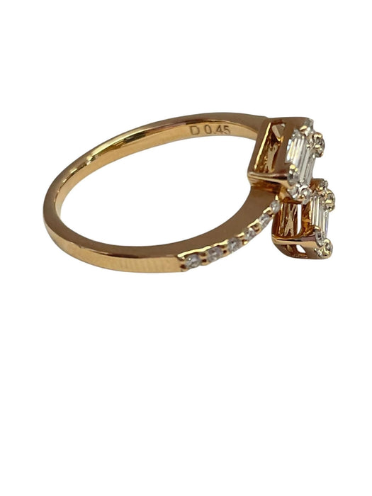 NO BRAND Bypass Diamond Ring