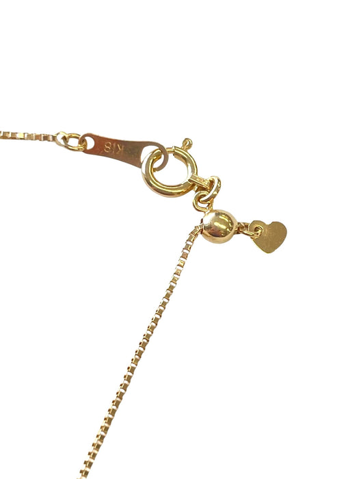 NO BRAND Rose Diamond Necklace