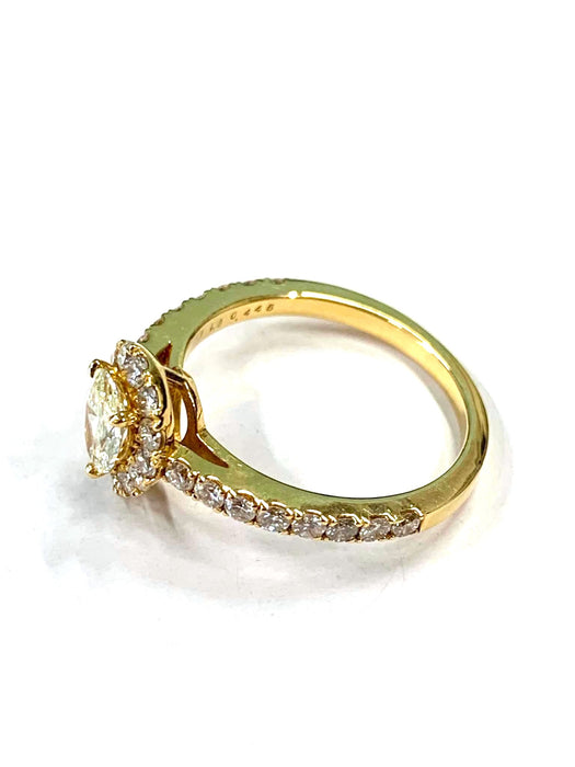 NO BRAND Pear Shape Diamond Ring