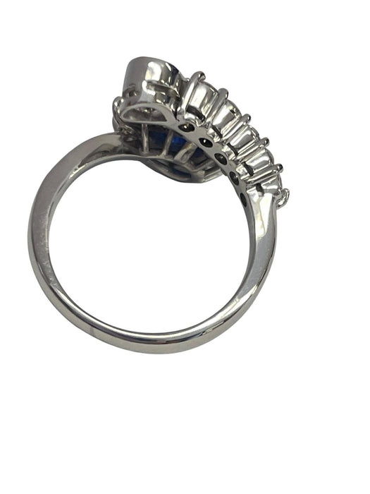 NO BRAND Sapphire Diamond Ring