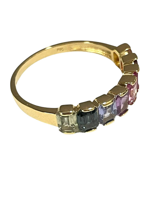 NO BRAND Multicolor Stone Ring