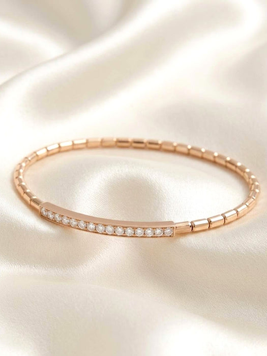 NO BRAND Diamond Mesh Bracelet