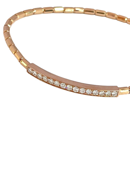 NO BRAND Diamond Mesh Bracelet