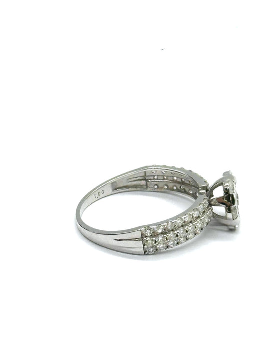 NO BRAND Cluster Diamond Ring