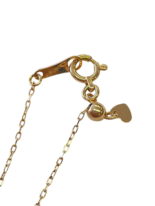 NO BRAND Horseshoe Diamond Necklace