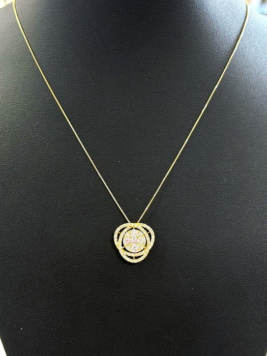 NO BRAND Lady Boss Diamond Necklace