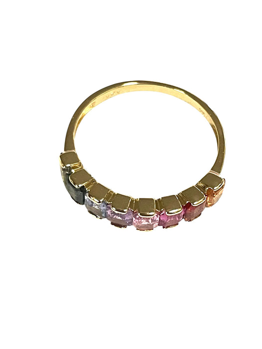 NO BRAND Multicolor Stone Ring