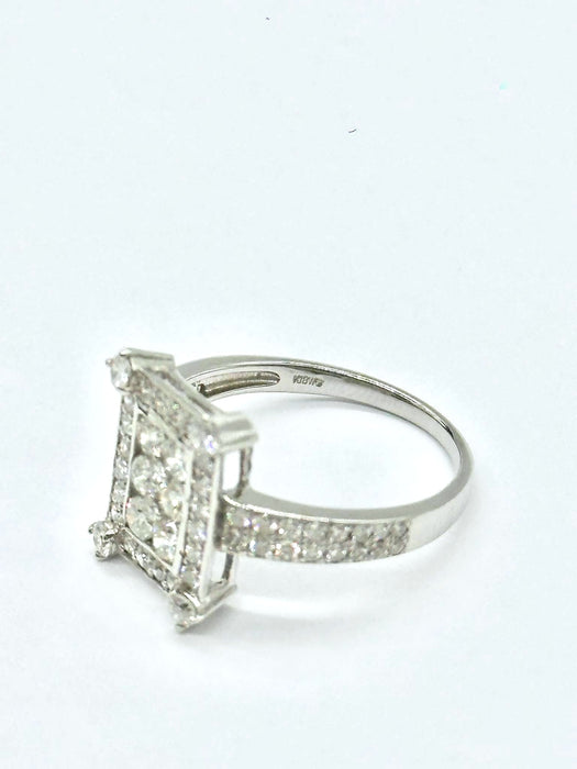 NO BRAND Cluster Diamond Ring