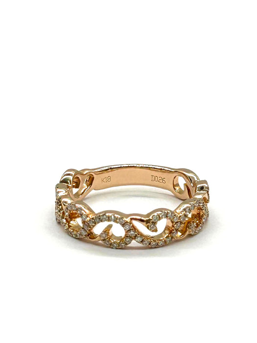 NO BRAND Heart Diamond Ring