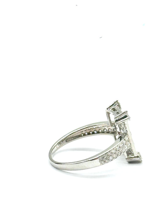 NO BRAND Cluster Diamond Ring