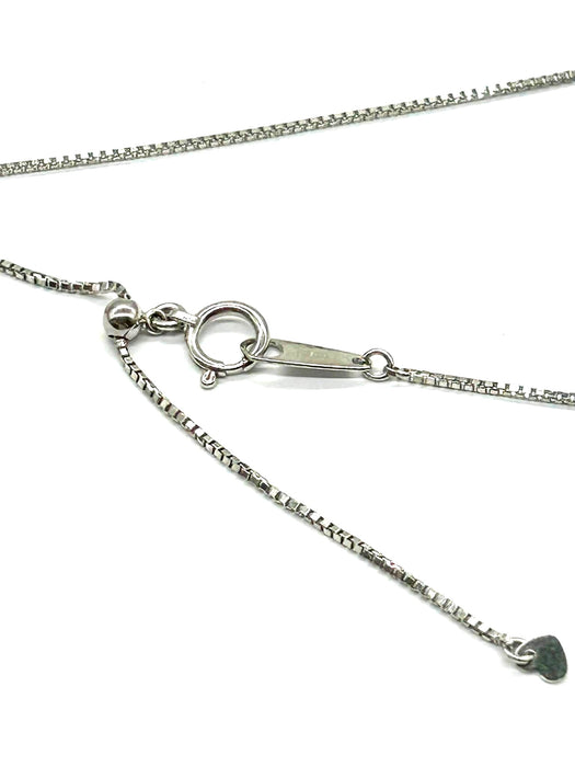 NO BRAND Pink Sapphire Diamond Necklace