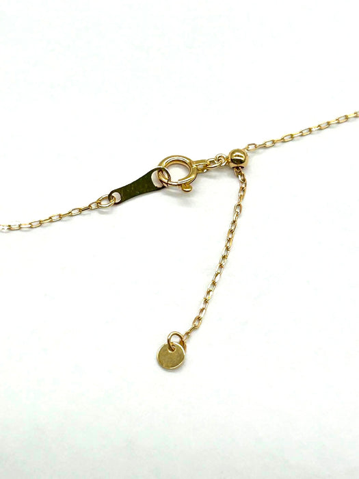NO BRAND Round Cluster Diamond Necklace