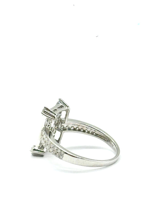 NO BRAND Cluster Diamond Ring