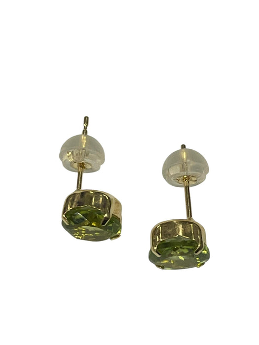 NO BRAND Peridot Stud Earrings
